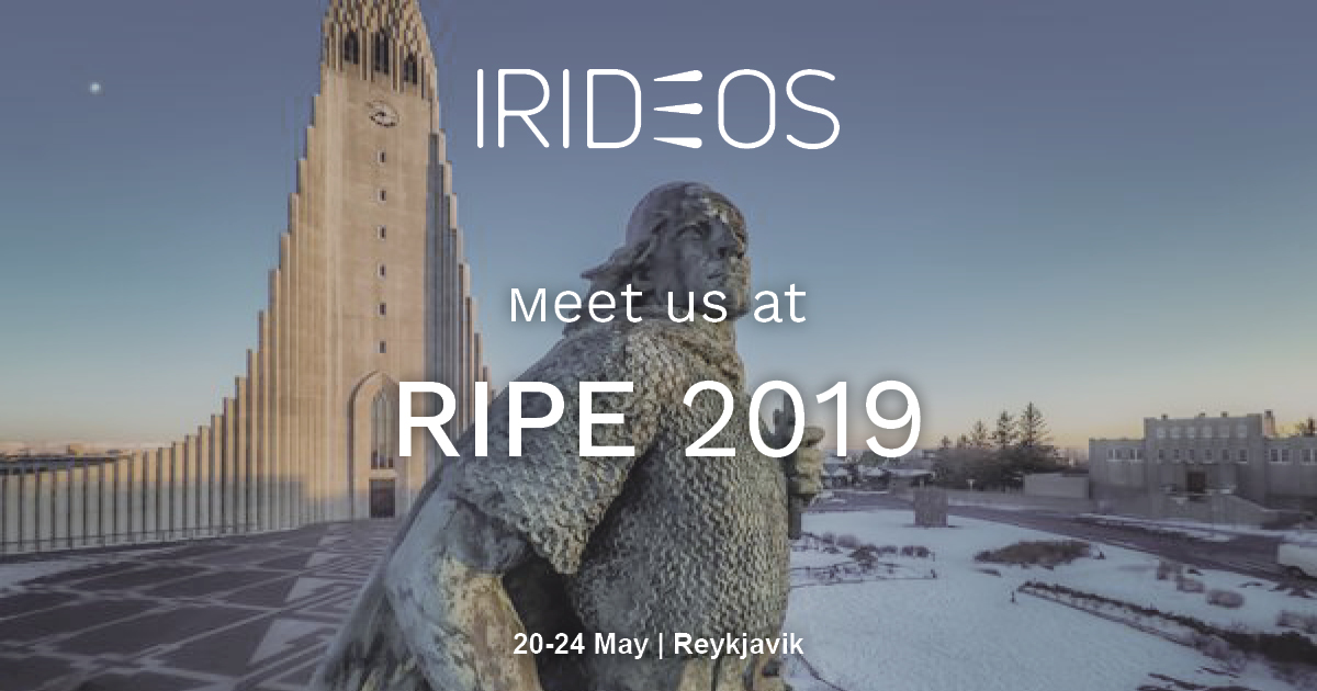 IRIDEOS takes part in RIPE 2019