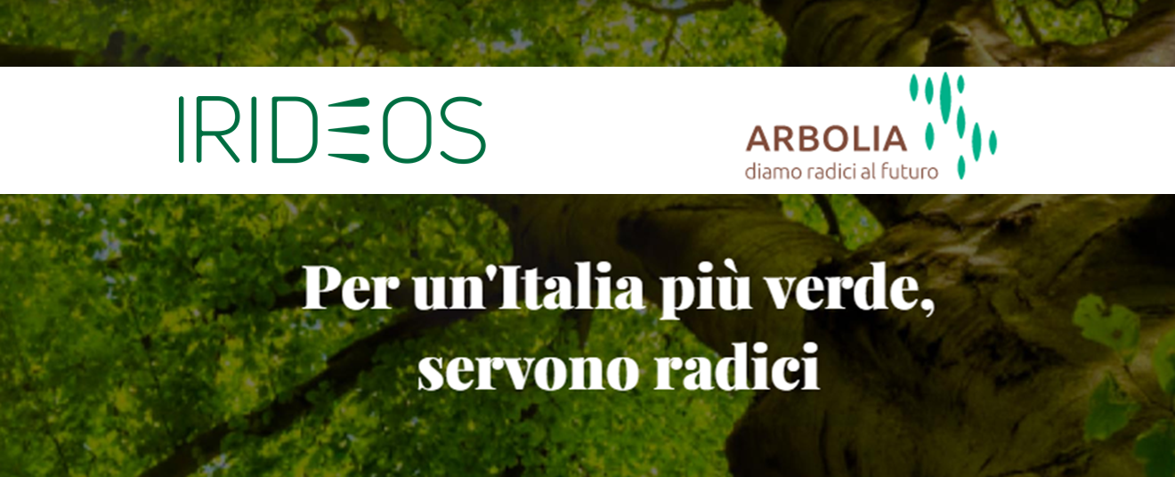 IRIDEOS sostiene Arbolia per un’Italia più verde